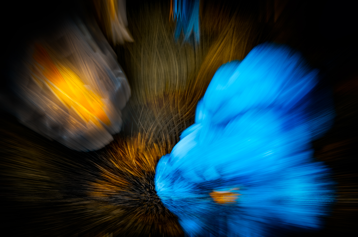 Modular ondulation on a flat scale